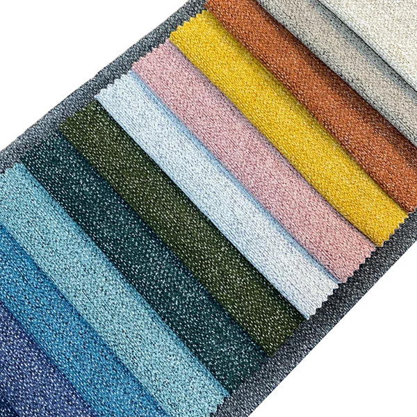 Sima tömör bársony kanapészövet