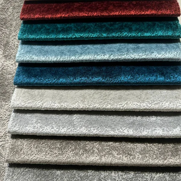 Ragyogó bársonyos kanapészövet